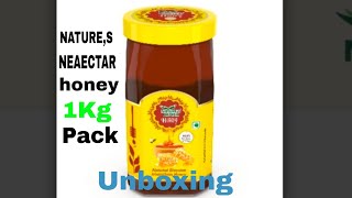 Honey Unboxing 1Kg Pack Nature,S Nectar Flipkart| মধু আনবক্সিং ফ্লিপকার্ট|