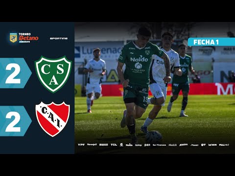 SARMIENTO 2 - 2 INDEPENDIENTE I Resumen del partido | #TorneoBetano Clausura 2025