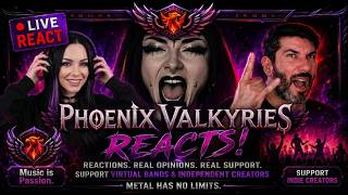 Exploring the World of Virtual Metal Bands  (Phoenix Valkyries Reacts)