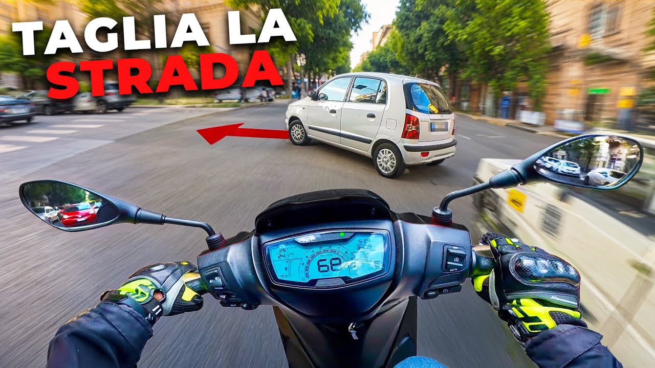 POV: Guidi uno SCOOTER a Palermo (pericoloso)