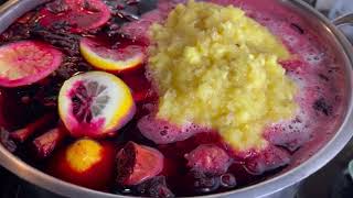 How To Make Authentic Ghana Sobolo Zobo Drink Bissap Roselle Juice