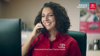 Service Connect - Exclusively Through The Toyota App