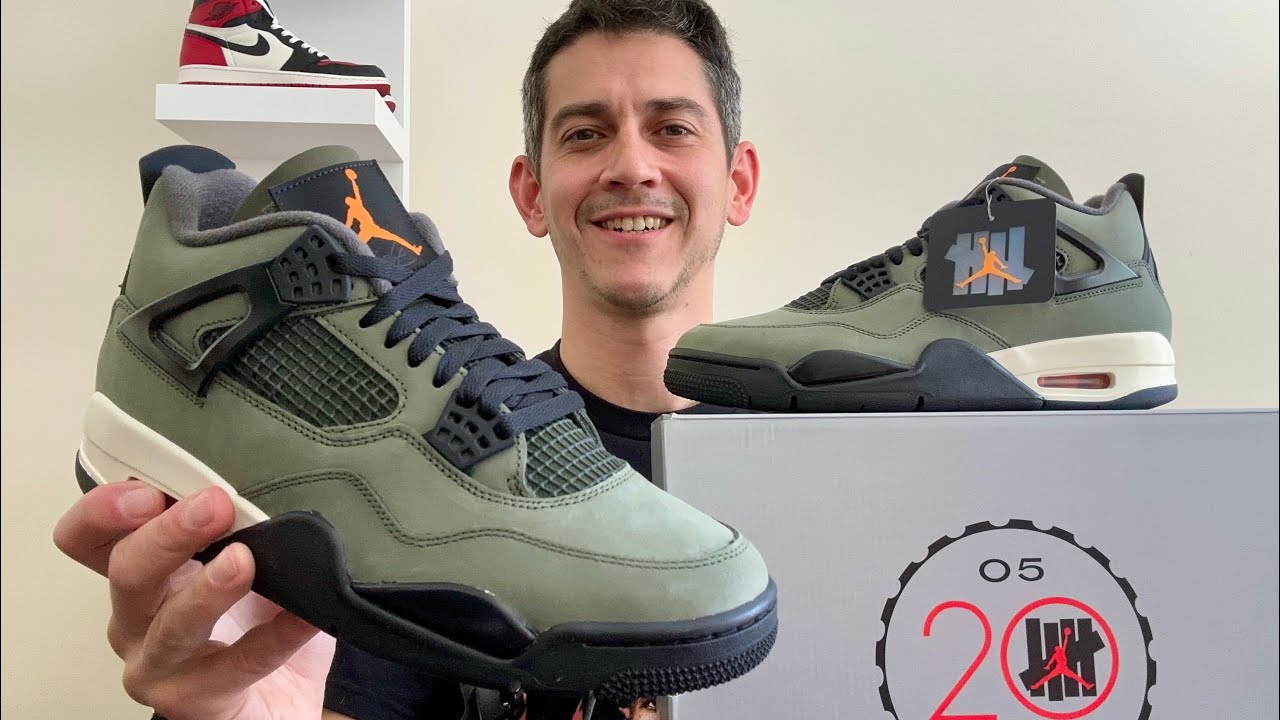 UNBOXING the UNDEFEATED Air Jordan 4 is this the Sneaker of the Year? 🔥 