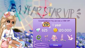 I GOT 1 YEAR STAR VIP OMG!!! // Cookie ♥