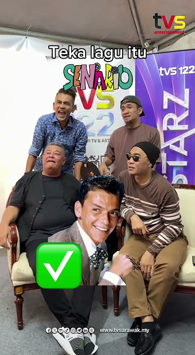 Ahli Senario cuba teka lagu popular yang telah diterjemah!