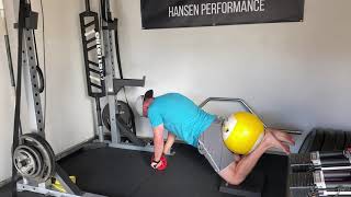 Ab Wheel Rollout with Hamstring Activation
