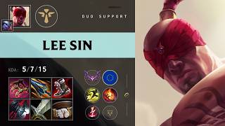 Lee Sin Support vs Sylas - EUW Master Patch 26.12