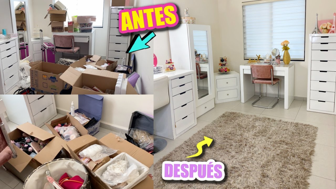 ORGANIZANDO EL NUEVO ESTUDIO DE MAQUILLAJE!