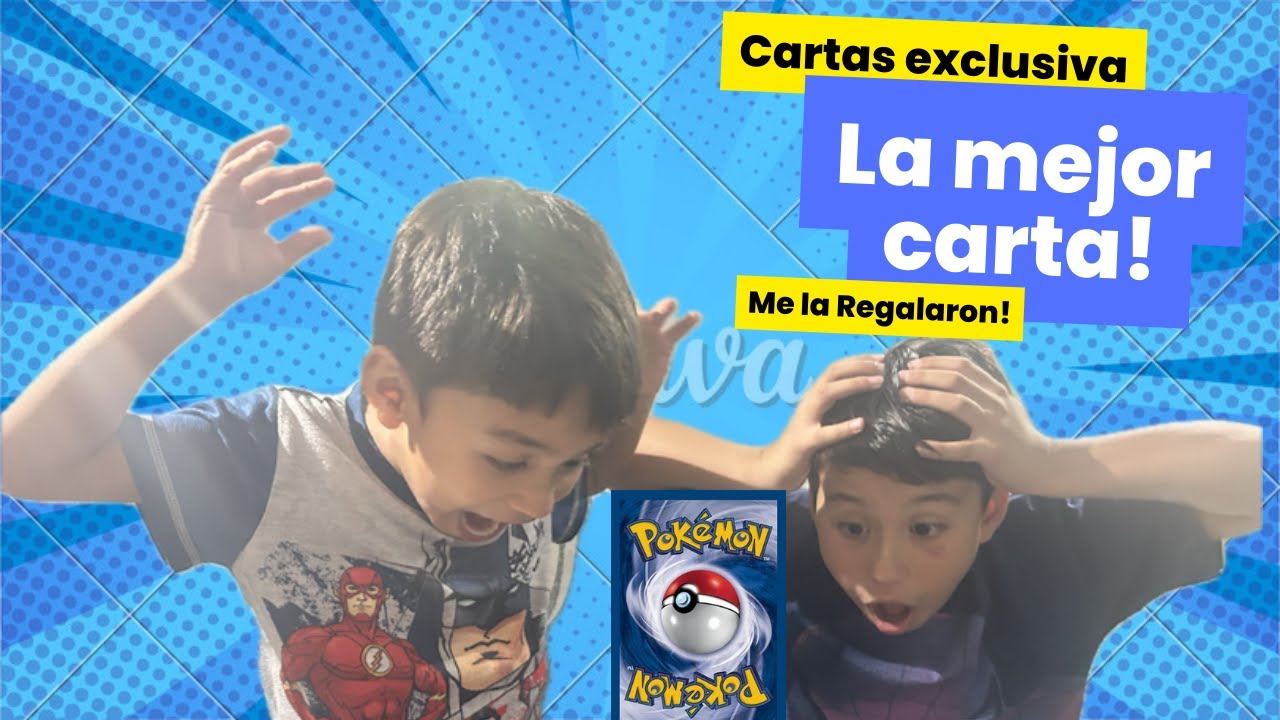 Conoce la unica carta exclusiva de pokemon que me regalaron - YouTube