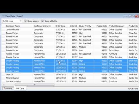 Tableau LOD Examples