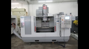 Haas VF 3SS CNC Vertical Machining Center with 4th Axis Drive