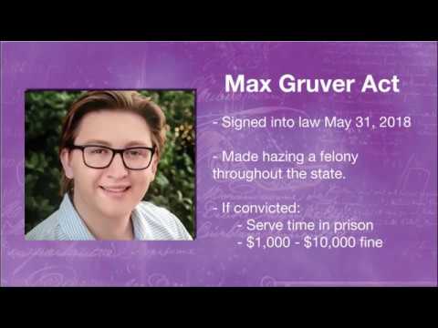 The life of Max Gruver continues to make waves - YouTube