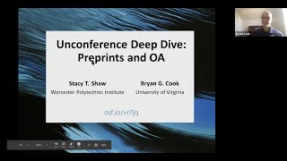 Deep Dive into Open Scholarship: Preprints and OA