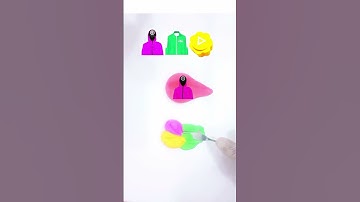 Guess The Mixed Color Of Squid Game 2 #satisfying #oddlysatisfying #relaxing
