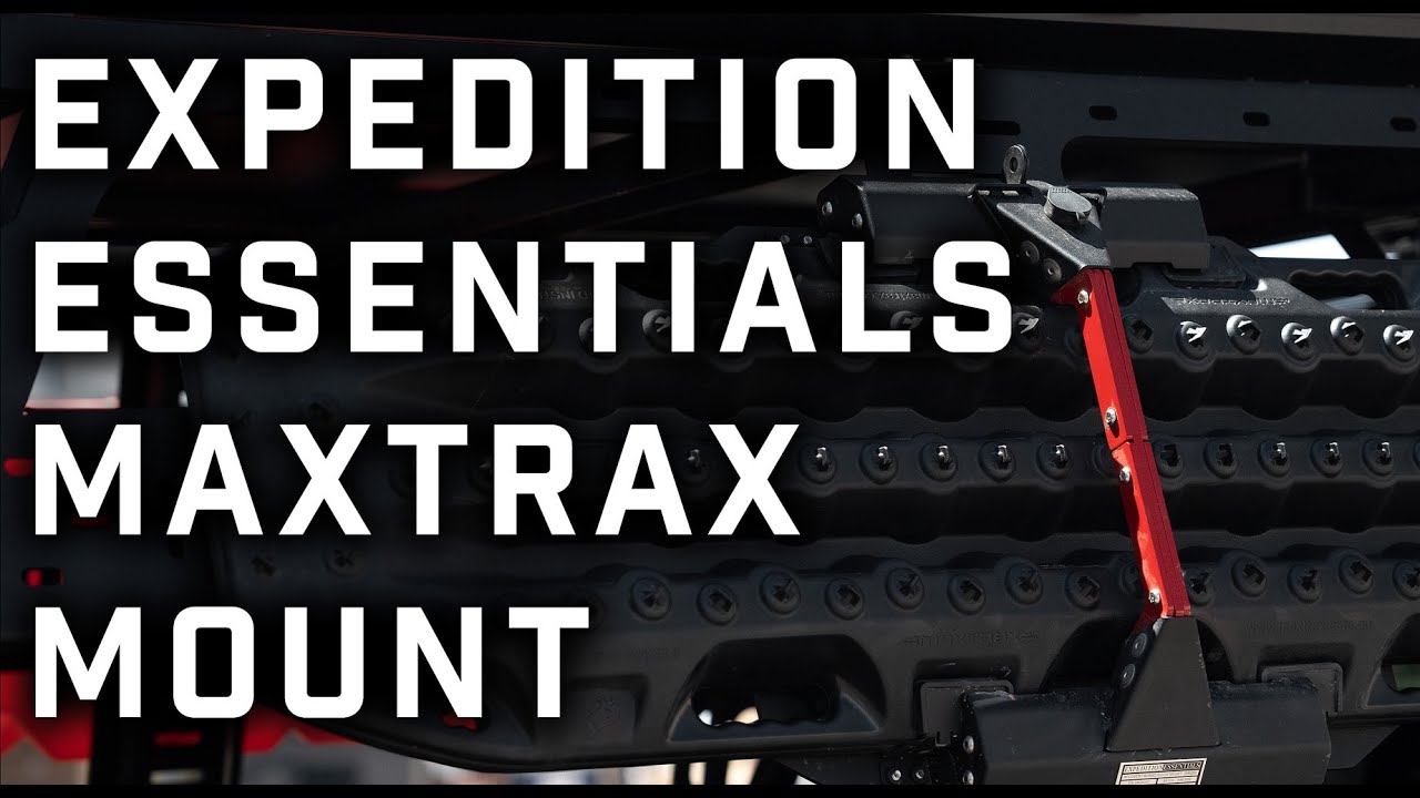 Expedition Essentials Locking Maxtrax Mount. YouTube