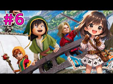 【ドラゴンクエストVII Reimagined】DQ7初見！ドラクエ7リイマジンド #6【上原あかり】