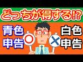 青色申告と白色申告どっちがいい？プロがメリット、デメリットを10分で解説