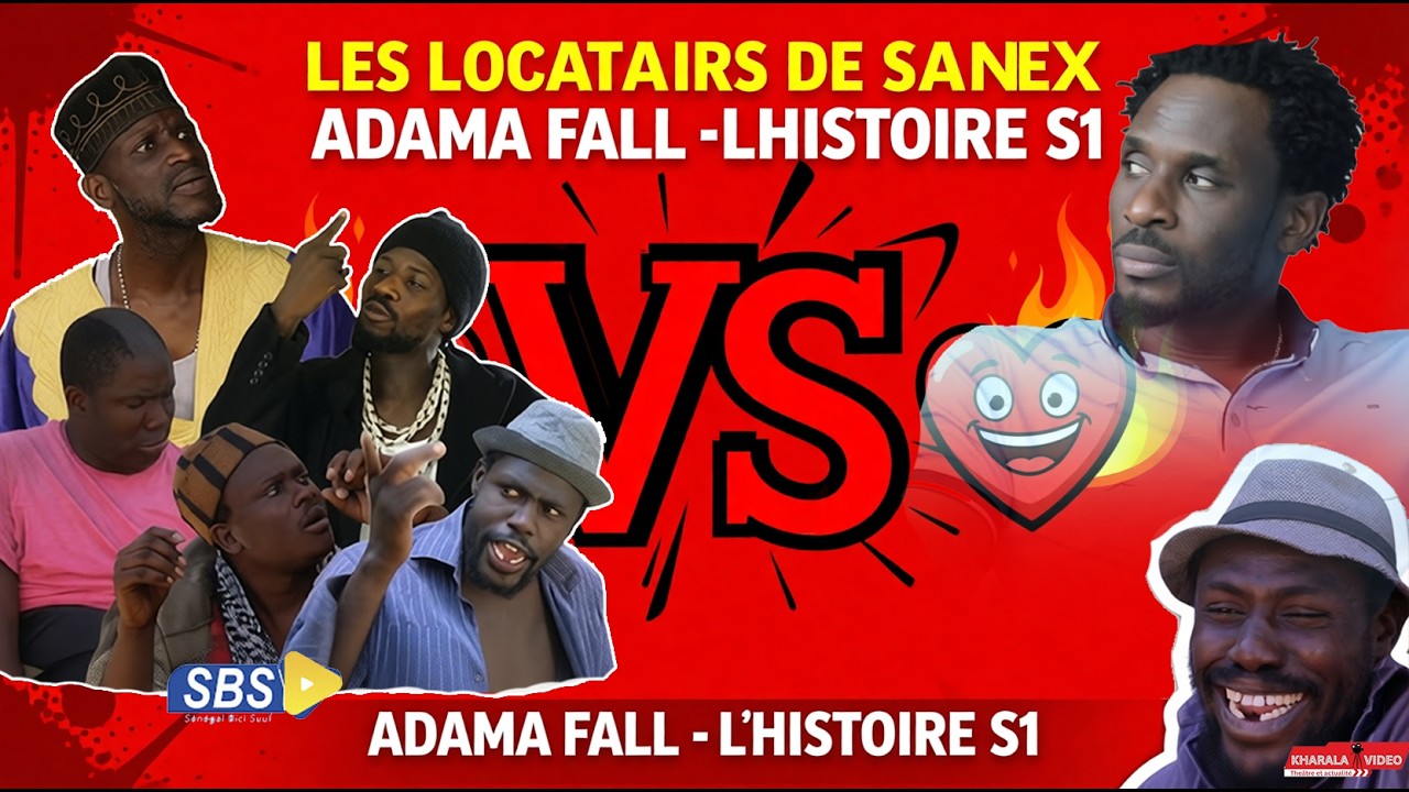 sanekh ak locataires l'histoire avec Adama fall yi partie 1