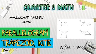 Parallelogram (Binomial) Solving | Math | Part 2