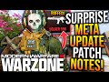 WARZONE: All SURPRISE META UPDATE PATCH NOTES! New RIFLE BUFFS, MORS Fixed, &amp; More! (WARZONE META)