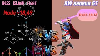 MCOC Node 18 Korg Clean Up & Node 49 Captain Britain Take Down | Pro Gameplay