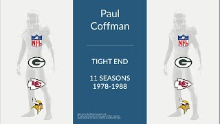 Information Paul Coffman: Football Tight End News