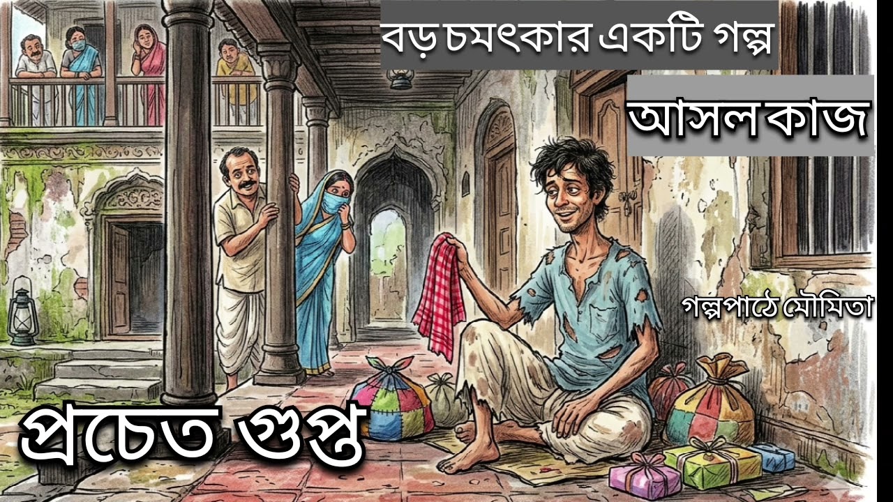 বড় চমৎকার গল্প। আসল কাজ। প্রচেত গুপ্ত। Prachet Gupta #bengaliaudiostory  #banglagolpo 