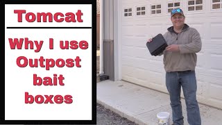 Tomcat Bait Station   Set of 6 Outpost Rat Bait Stations, Complete Rodent Control Solution