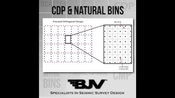 Seismic Survey Design - Common Depth Points Natural Bins In 2D and 3D Seismic