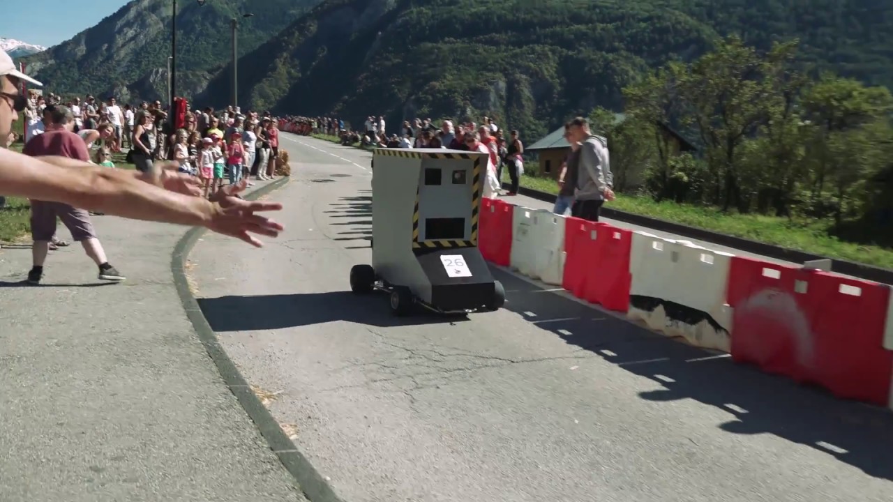 Première édition de course de caisses à savon de Saint Julien Montdenis
