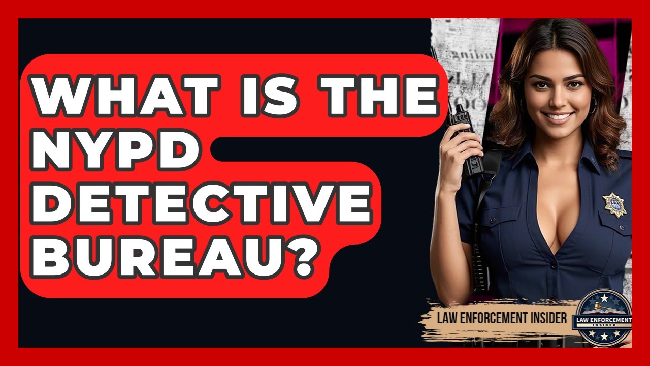 What Is The NYPD Detective Bureau? - Law Enforcement Insider