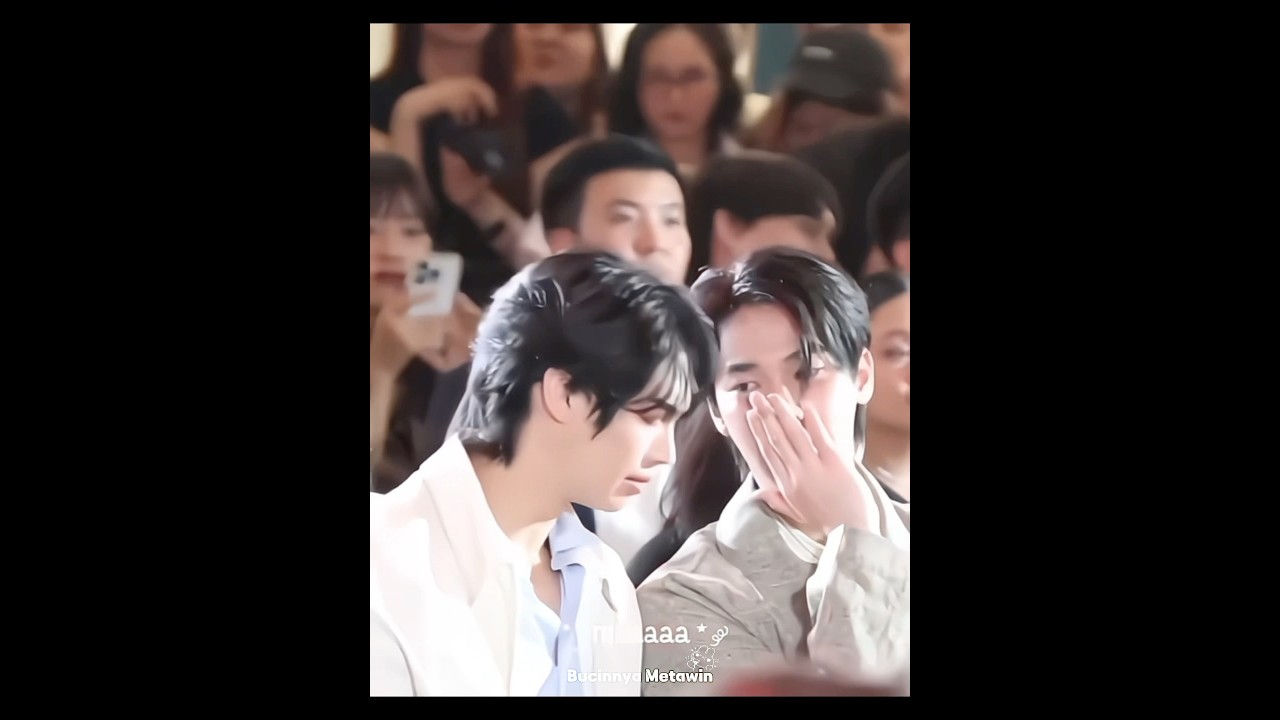 ngobrolin apasi kalian🤭mana sampe bisik2 gitu lagi🤣 #fyp #winmetawin #dewjirawat #DewWin