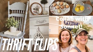 Thrift Flips for profit ~ DIY for resale ~ IOD ~ milk paint