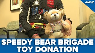 NASCAR Foundation delivers teddy bears to children's hospitals