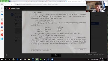 Bài tập 7 : PWM điều khiển động cơ