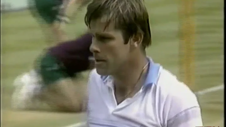 Ivan Lendl (23)  Faces Veteran Roscoe Tanner (31) ...