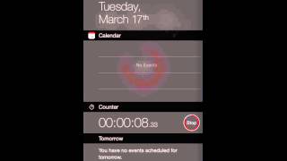 Counter - Stopwatch and Timer Widget for iOS (Widget Setup) screenshot 1