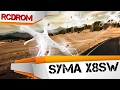 Лучший квадрокоптер для новичка Syma X8SW. Обзор - Распаковка и полет