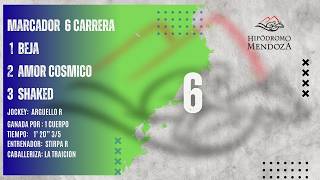 6TA CARRERA-1.300 METROS - PREMIO: "NOSAKA"