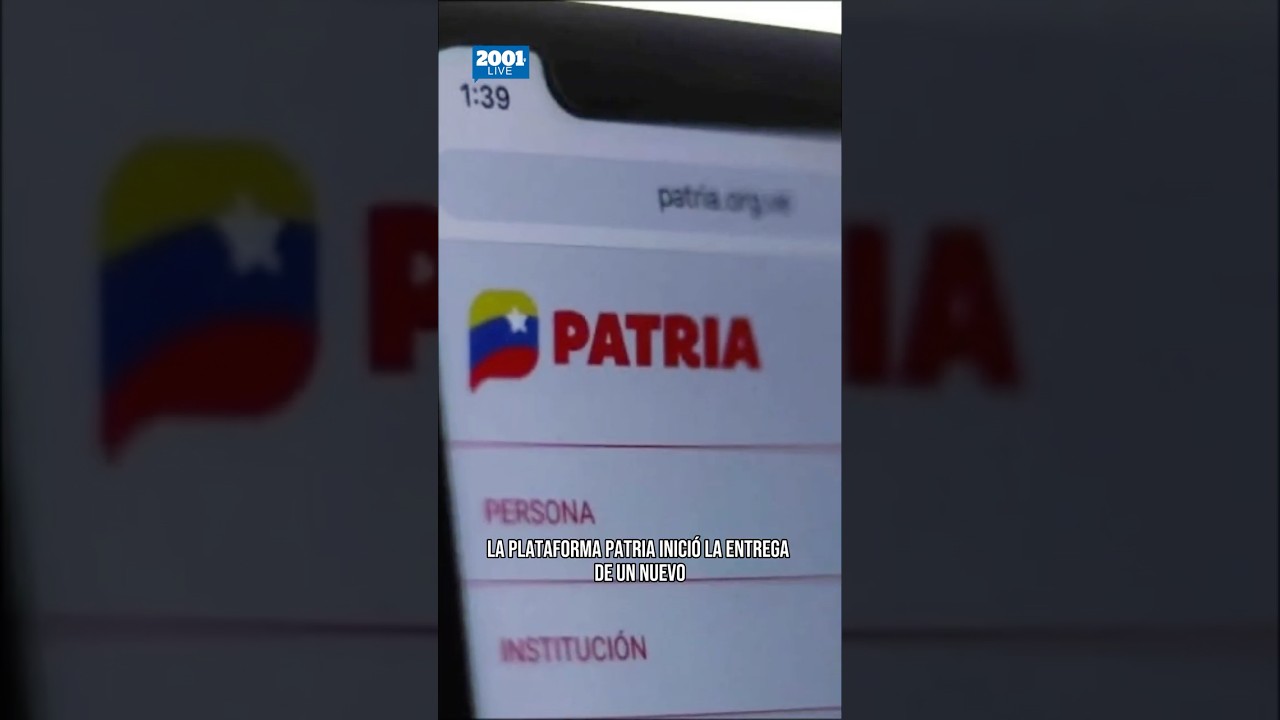 Plataforma Patria inicia pago de nuevo bono por más de Bs. 3.700
