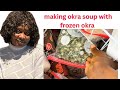 Delicious Okra Ogbono Soup With My Preserved Frozen Okra Easy Flavorful Nigerian Recipe Delicious Okra Ogbono Soup With My Preserved Frozen Okra Easy Flavorful Nigerian Recipe