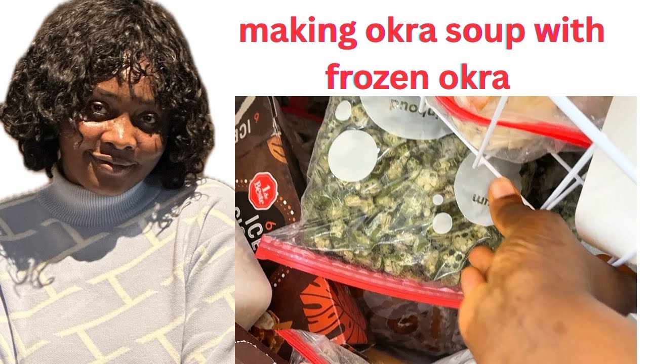 Delicious Okra & Ogbono Soup with My Preserved Frozen Okra | Easy & Flavorful Nigerian Recipe!