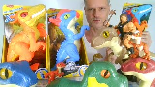 MOTU Dino Riders: imaginext XL vs Masters of the Universe Jurassic World Collection Unboxing Review