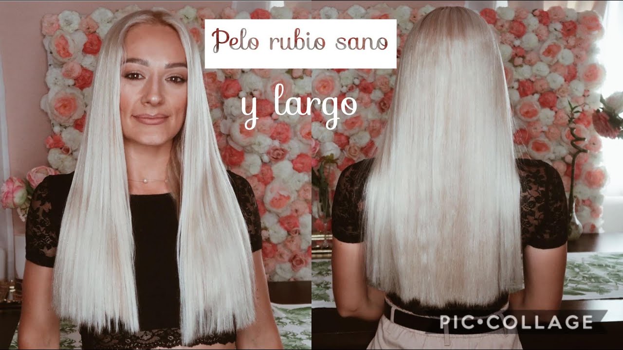 Pelo rubio sano y largo . Todo sobre mi cabello parte 2