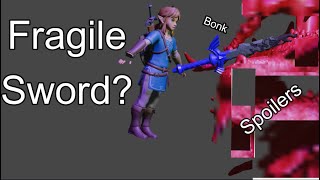 Stealing the 'Fragile' Sword to beat Ganondorf with. TotK (Spoilers)