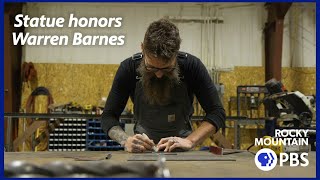 New statue honors slain Grand Junction man Warren Barnes
