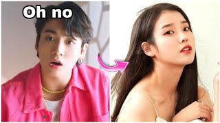 IU and Jungkook Interaction | Jungkook Fanboy of IU