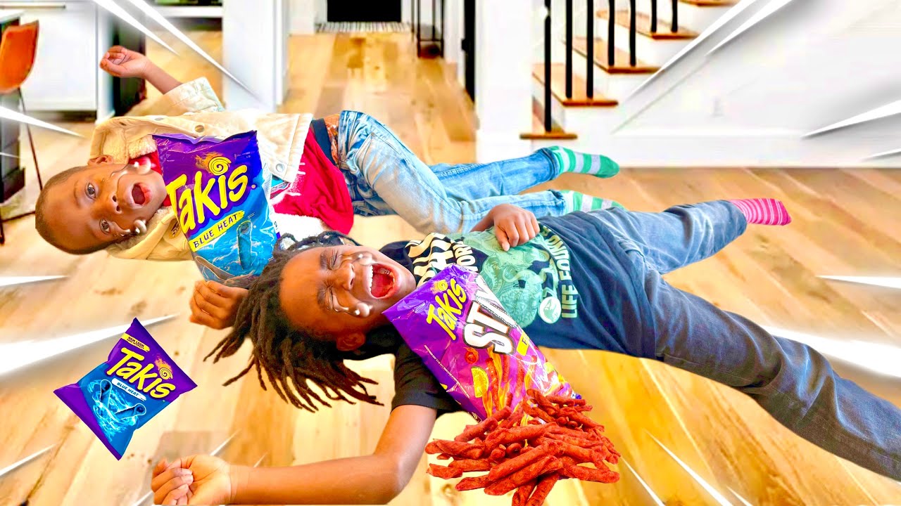 Mom warns SIBLINGS about eating TOO MUCH TAKIS 