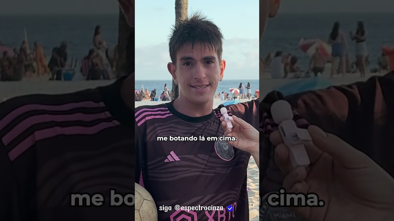 Vídeo divertido mostra sósia inusitado de lionel messi em um palco carioca