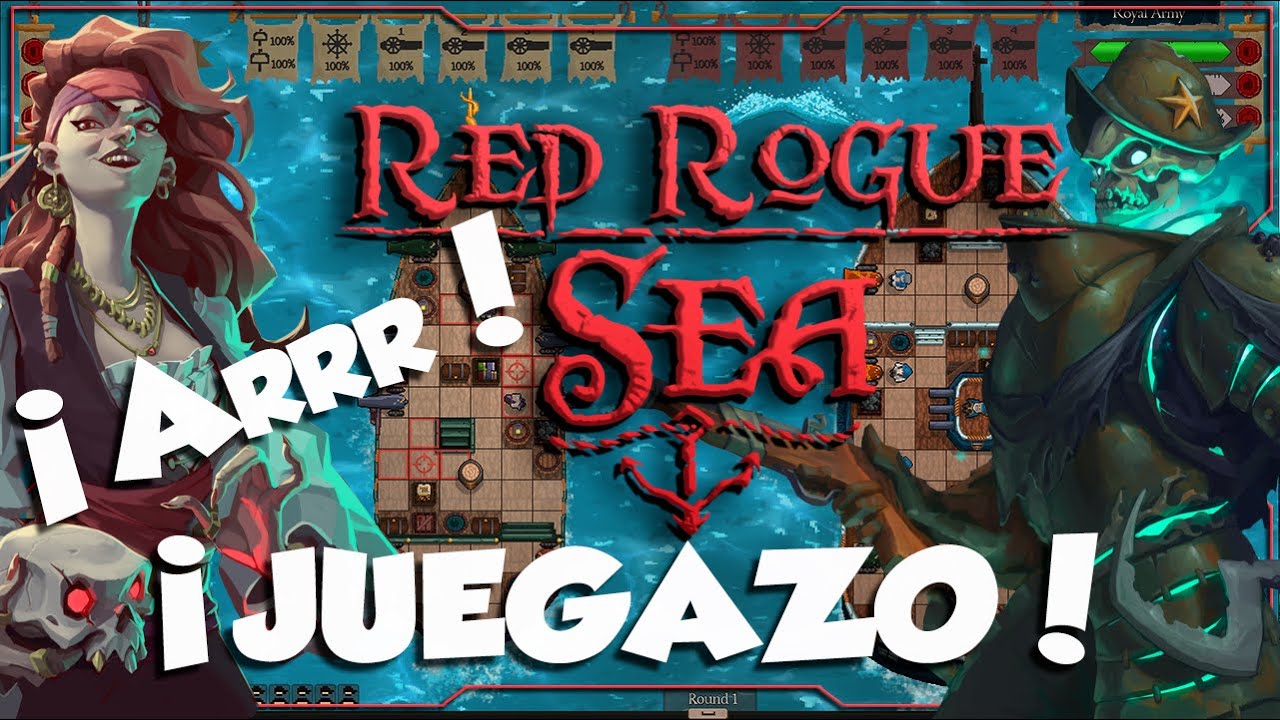 RED ROGUE SEA | Piratas Roguelike FTL + Deckbuilding | Primer Vistazo | Gameplay Español